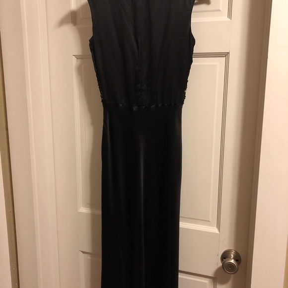 Bianca Nero black silk evening dress - Picture 4 of 6
